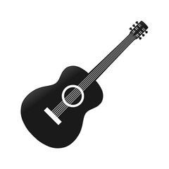 Obraz na płótnie Canvas Simple Acoustic Guitar