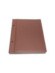 Closed vintage brown book