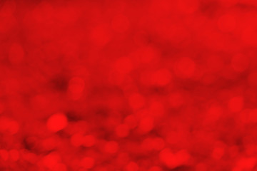 Red blurry bokeh background