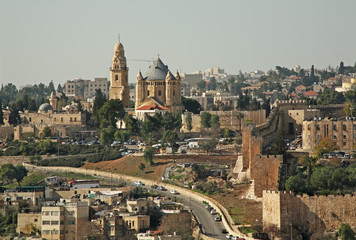 Mount Zion in Jerusalem. Israel - obrazy, fototapety, plakaty