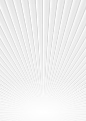 3D White Rays. Abstract Vector Background - 98667910