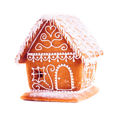 Gingerbread House Isolated