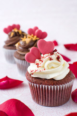 valentine cupcake