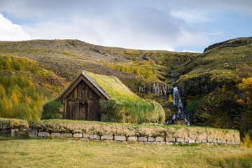 Traditional viking house