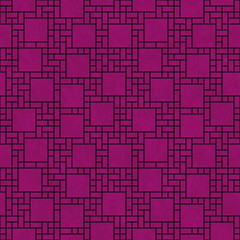 Black and Pink Square Abstract Geometric Design Tile Pattern Rep