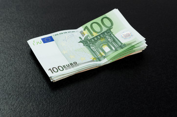 Pieniądze 100 Euro - obrazy, fototapety, plakaty