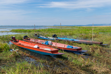 Obraz premium long tail boat