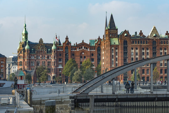 Hamburg  Hafen Brücke