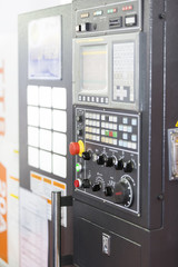 CNC Machine control panel