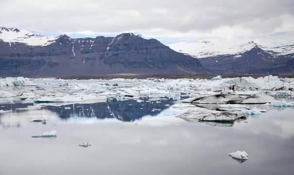 Island-Südküste
Gletscherlagune 
Jökulsarlon
