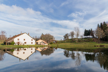 Obraz premium étang de Haute-Saône
