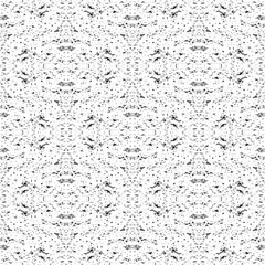 Abstract seamless pattern. Noisy print. Vintage style with grunge elements. Monochrome retro scratch background. Texture for wallpaper, wrapping, fabric, background, apparel, print production. Vector