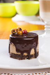 Chocolate mousse cake