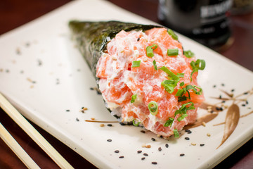 Temaki Comida japonesa