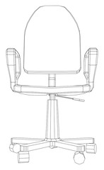 Illustration of chair