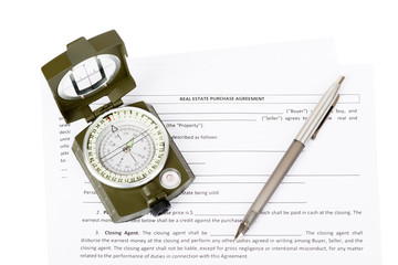 Documents with compass