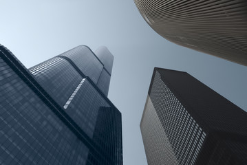 Modern architecture. Chicago skyscrapers.