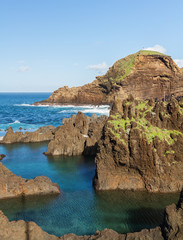 Natural swimming-pools in Porto Moniz on the Portugese island Madeira.