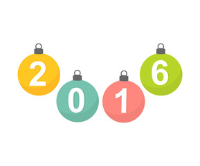 New Year baubles