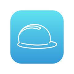Hard hat line icon.