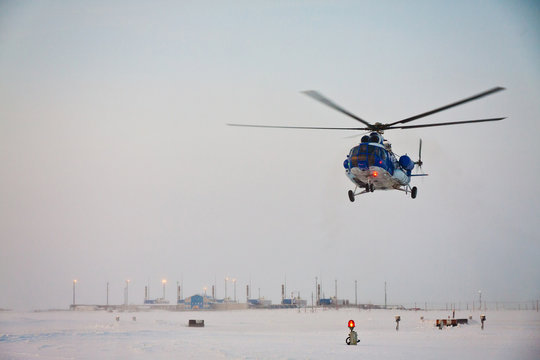 вертолетная площадка Ямал