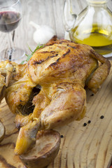 whole roasted chicken