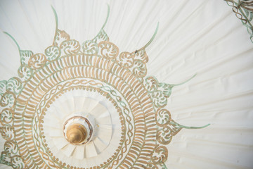 Thailand white umbrella