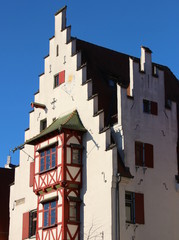 Fototapeta na wymiar Historischer Altbau Ulm