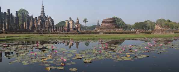 Sukhothai ancient temple, Thailand