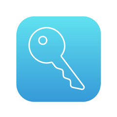 Key for house line icon.