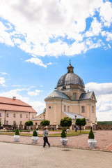 Catholic church of the Holy Trinity and Dominican Monastery. Liskiava, Lithuania