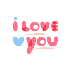 valentines day vintage lettering