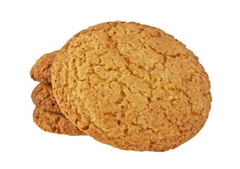 Cookies on a white background