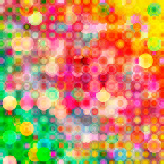 Abstract colorful bubbles background