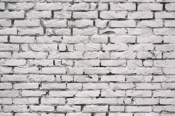 White brickwork pattern