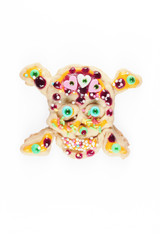 Totenkopf Keks Gebäck Zucker Diabetes Weihnachten Halloween Ernährung süß bunt