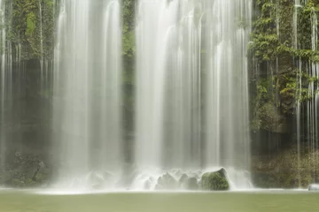 Fototapete Rund Dreamy Llanos de Cortés waterfall © lightphoto2
