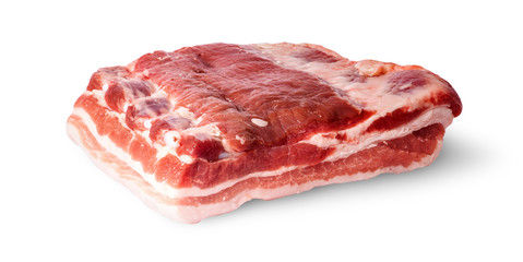 Big piece bacon rotated