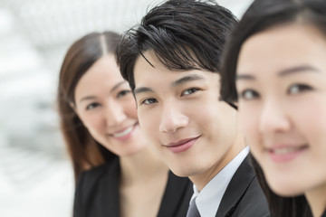 Business team of Asian