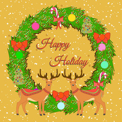 Holiday Greeting card.