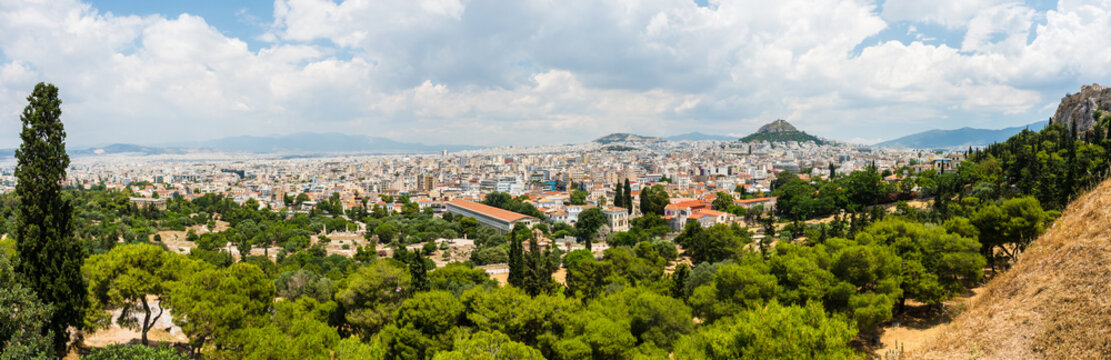 Panorama von Athen