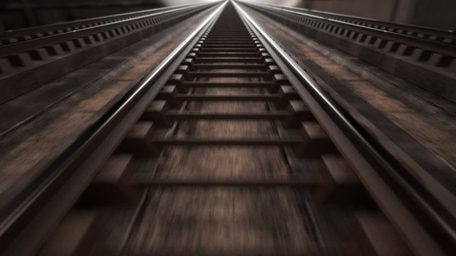 Seamless Railroad.Railway Track Transport Travel goods transit transportation HD