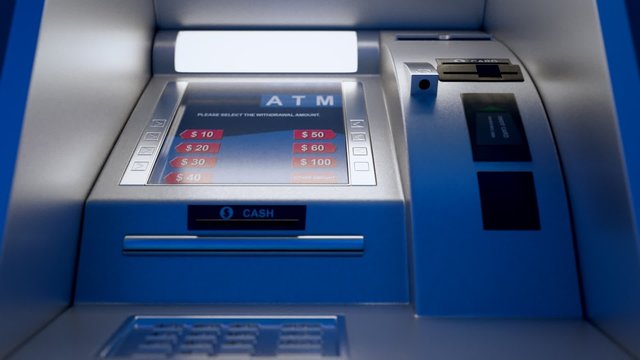 The ATM  is used by bank customers to withdraw money and check account ballance.