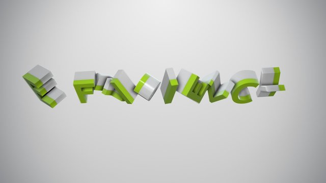 Typography and icon animation presents different areas of human activity.
