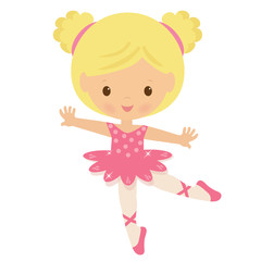 Ballerina vector illustration
