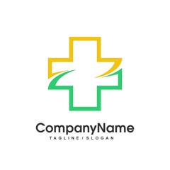 Hospital Medical logo icon vector