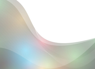 line and wave abstract background, vector illustration