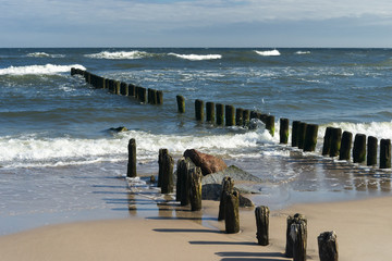 Baltic sea at beautiful landscape, nature