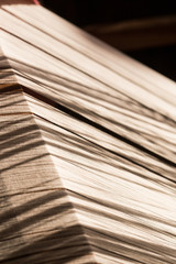 white silk thread in sewing or weaving machine,texture,backgroun