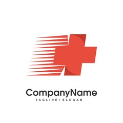 Hospital Medical logo icon vector